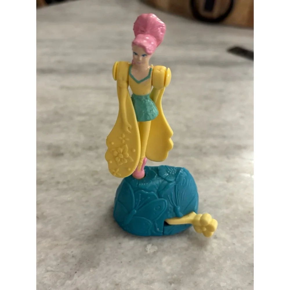 Vintage Flutter Fairy Wind-Up Toy • A.G.E. Inc • Flaps Wings • 90s Fantasy